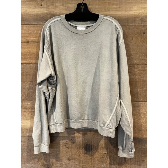 JOHN ELLIOTT men's GREY SWEATSHIRT SIZE 3/ L - Picture 3 of 10